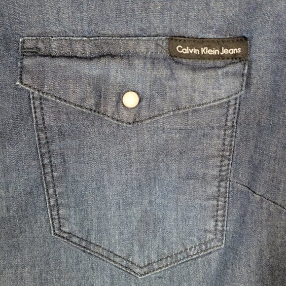 Calvin Klein Jeans Shirt #40  Size S - Picture 7 of 8